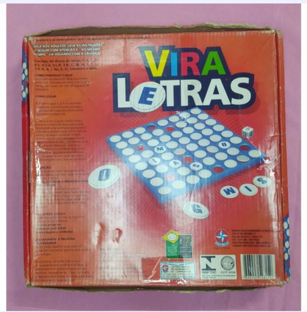 Jogo Vira Letras - Estrela - Estrela