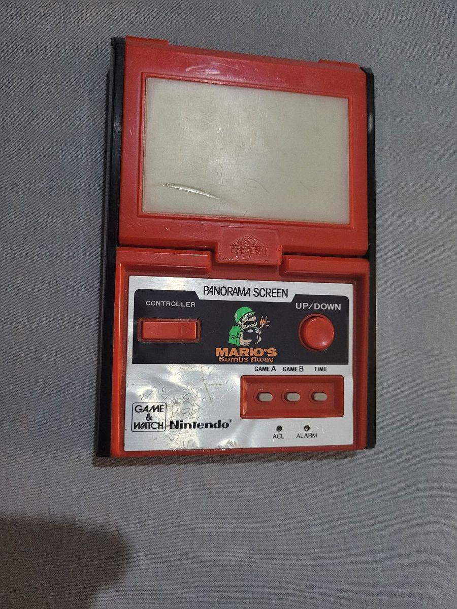 Nintendo Bombs Away MARIO'S ゲーム&ウォッチ