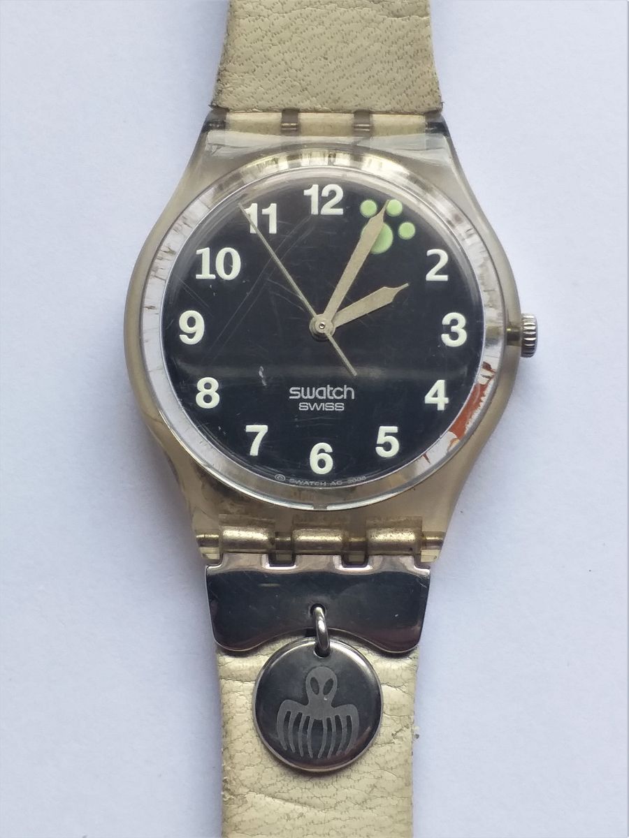Antigo Relogio Swatch 007 | Relógio Masculino Swatch Usado 66262620 ...