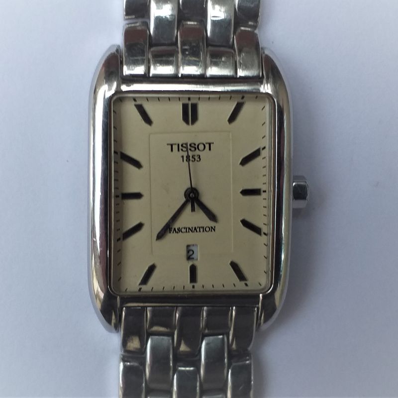 Antigo Relogio Tissot Fascination Rel gio Feminino Tissot Usado 70417906 enjoei