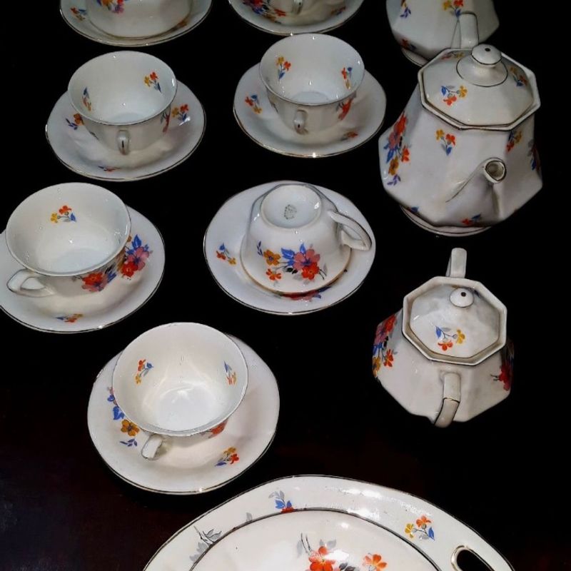 Porcelana Mauá - Jogo de Chá Antigo Completo (bem Conservado) | Móvel de  Antiquário Porcelana Mauá Usado 77429611 | enjoei