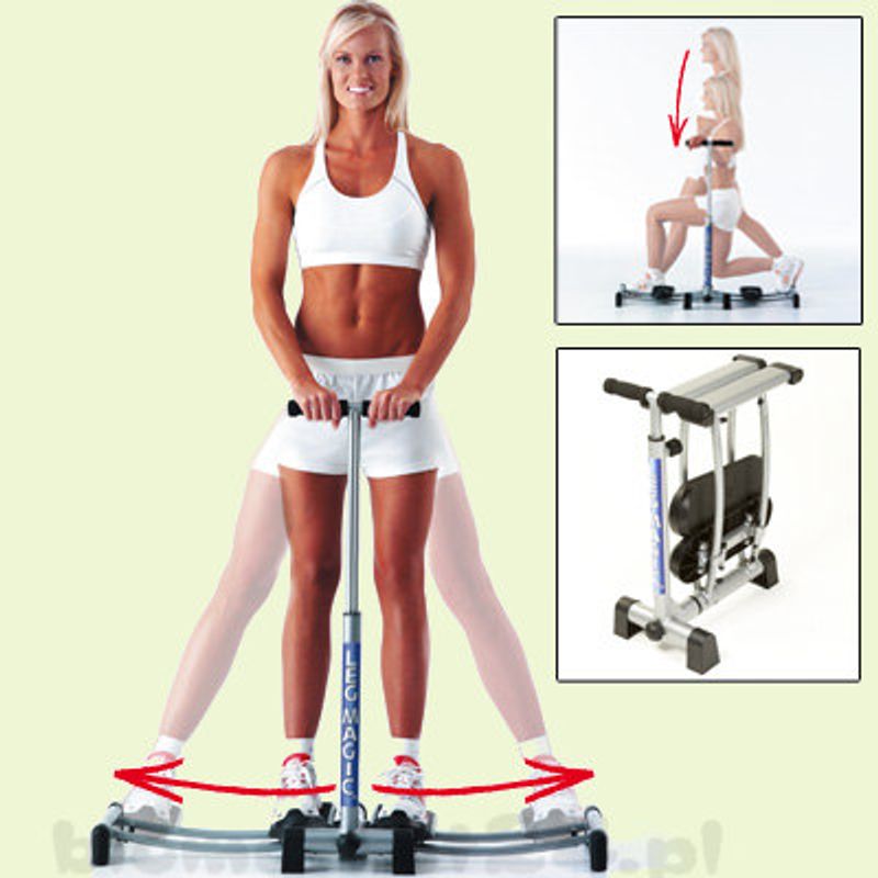 Aparelho de Ginastica para Pernas - Leg Magic | Item p/ Esporte e