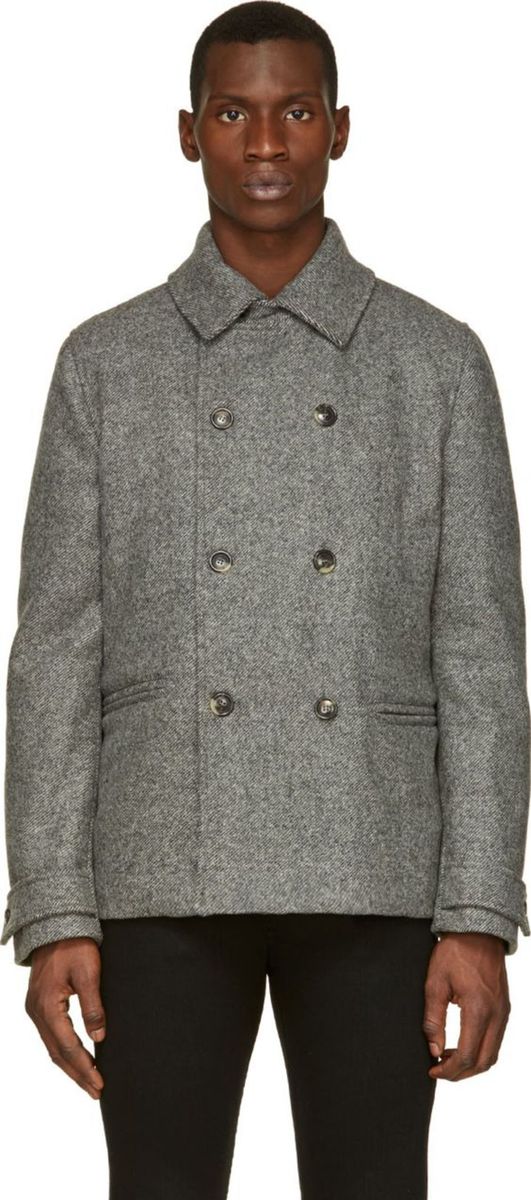 pea coat masculino zara