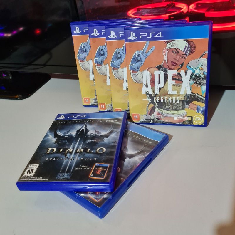 GTAGAMES - PS4. APEX LEGENDS. EDIÇÃO LIFELINE. REQUER INTERNET. EM  PORTUGUÊS. NOVO.