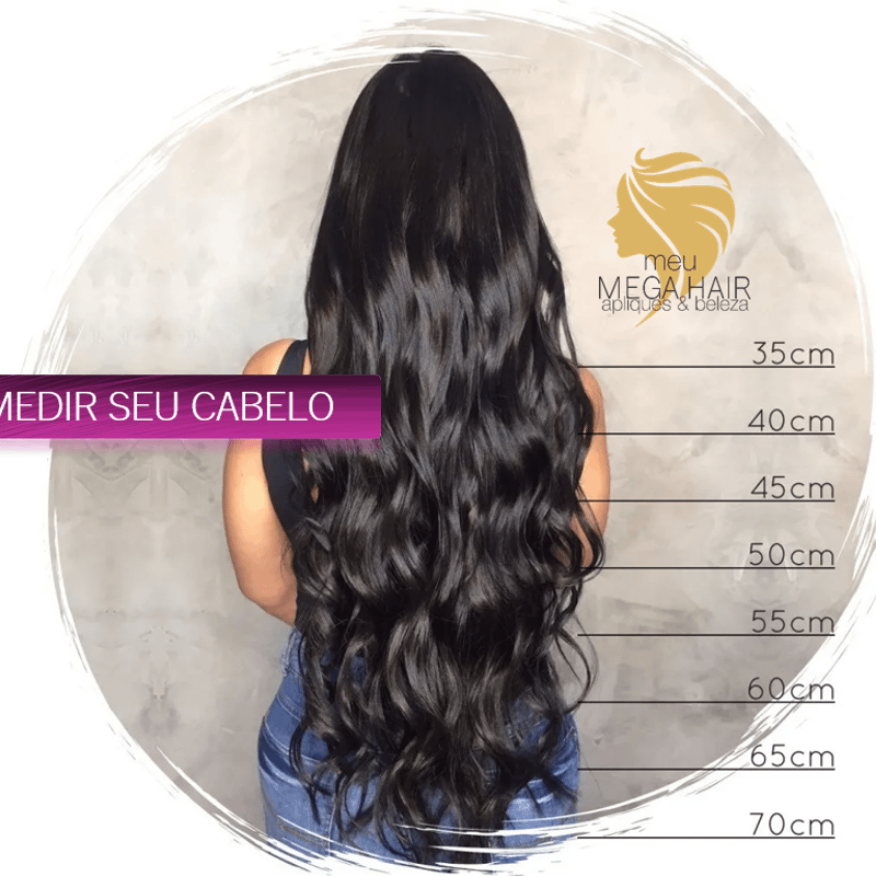 Aplique de Cabelo Lindo, Nunca Usado, Produto p/ Cabelos Feminino Nunca  Usado 72584175