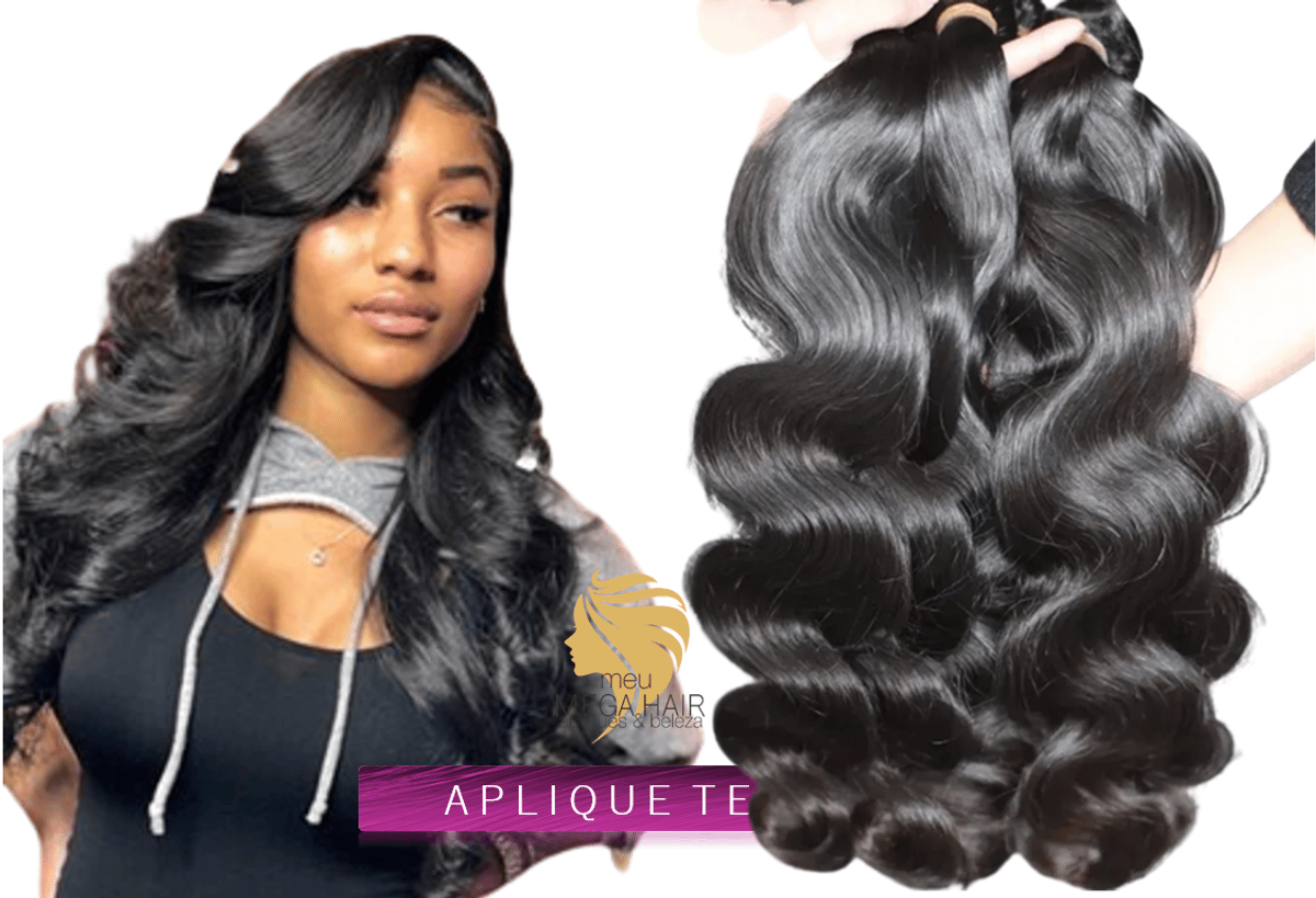 Aplique de Cabelo Lindo, Nunca Usado, Produto p/ Cabelos Feminino Nunca  Usado 72584175