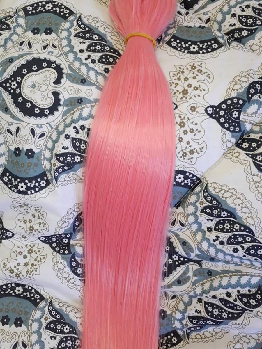 Aplique Tic Tac Rosa Bebê Liso 65 Cm 100 Gramas Tic Tac | Produto p ...