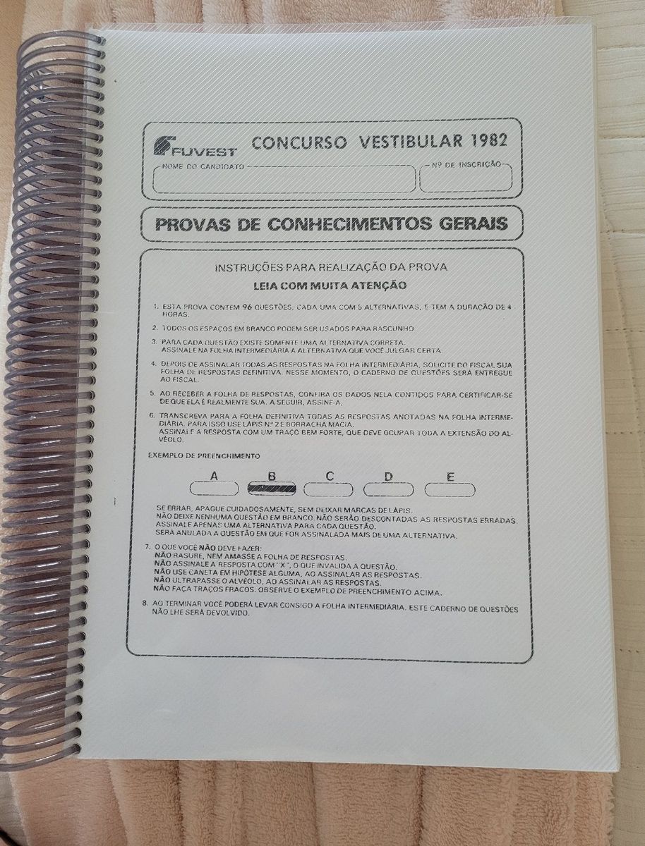 Apostila De Provas Fuvest Desde Livro Usado Enjoei