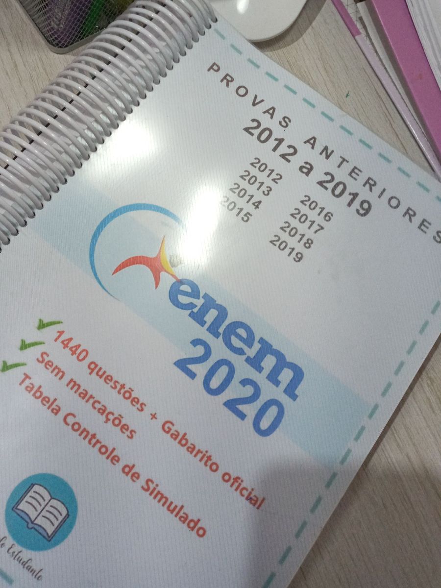 Apostila Enem ( Todas As Provas Antigas ) | Livro Nunca Usado 52108110 ...