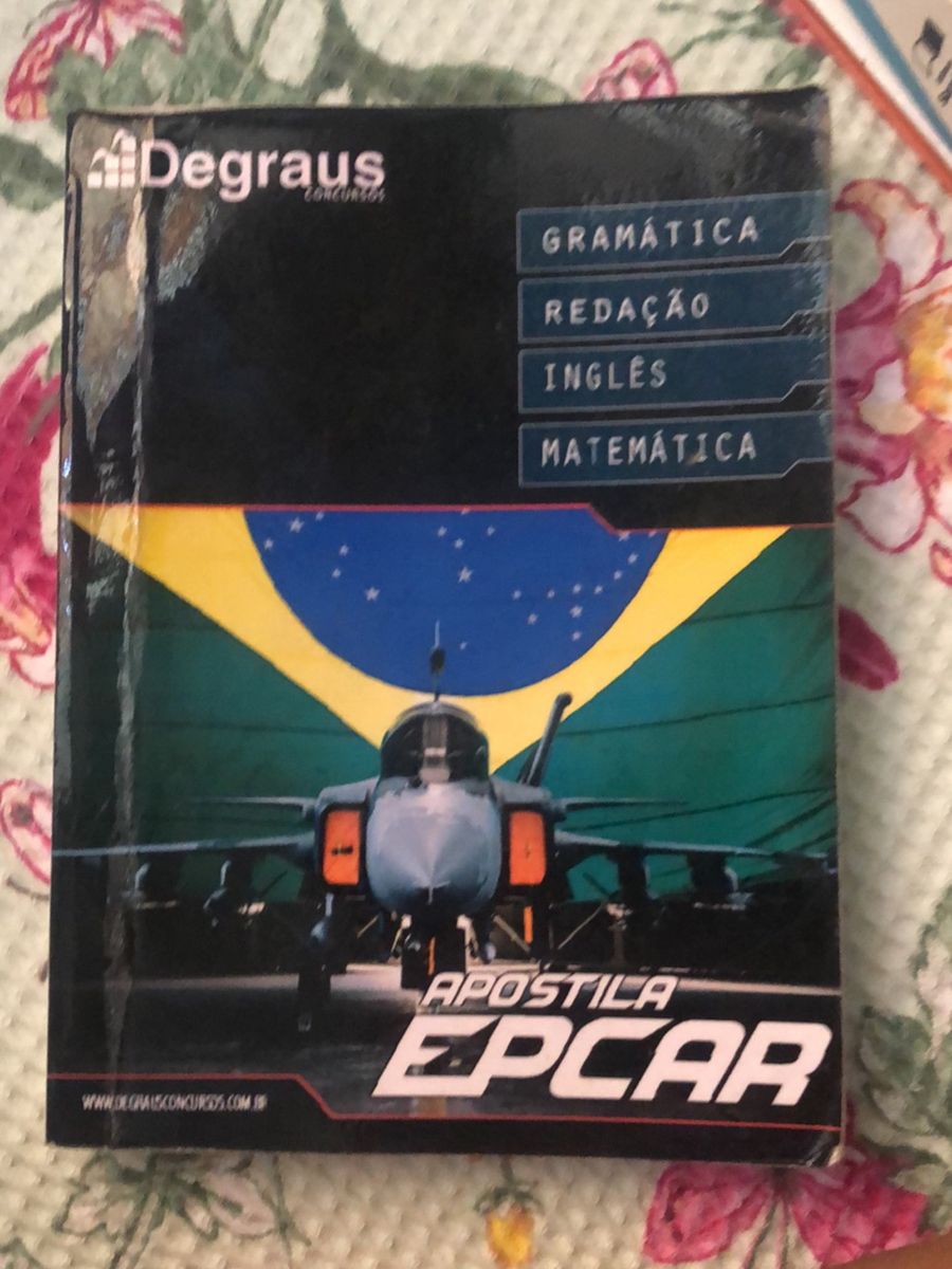 Apostila Epcar | Livro Degraus Concurso Usado 50855456 | Enjoei