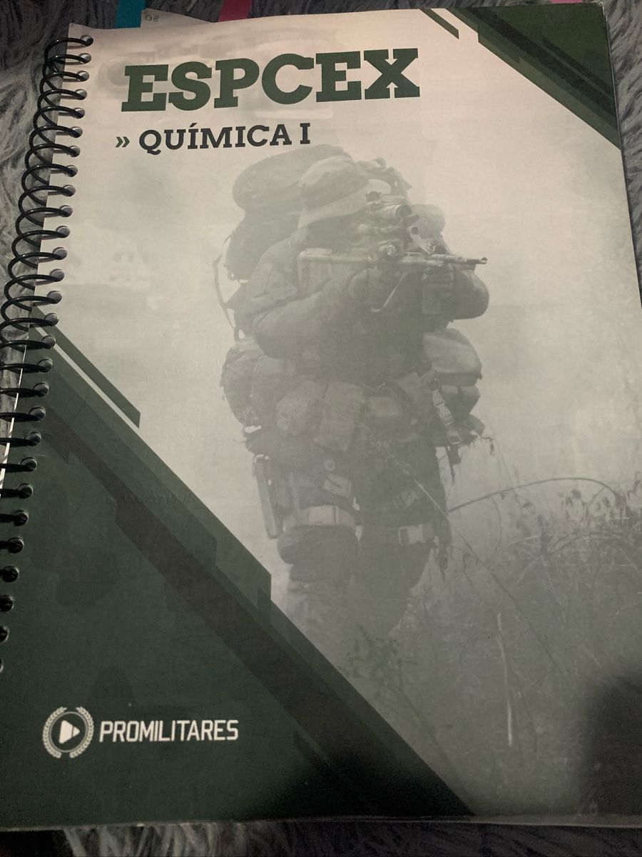 Apostila Promilitares Química E Livro Promilitares Usado enjoei