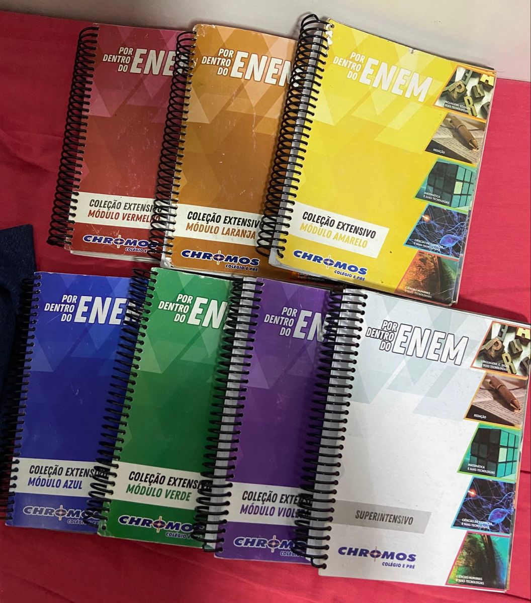 Apostilas Chromos Pré Enem 2022 | Livro Usado 82727849 | enjoei