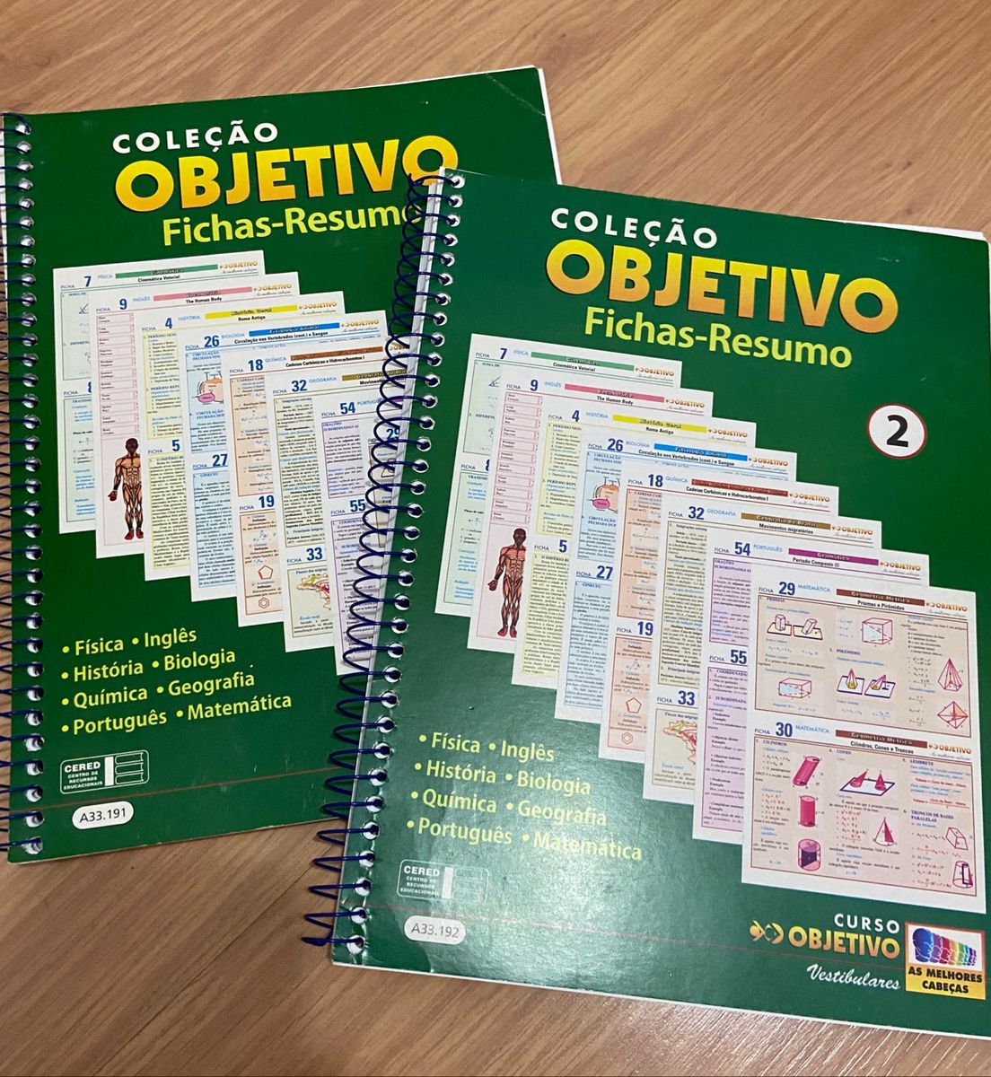 Apostilas De Fichas Resumo Objetivo | Livro Objetivo Usado 43730738 ...