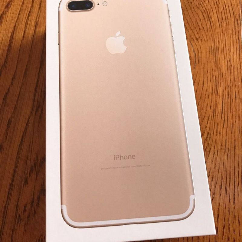 Apple Iphone 7 Plus 256gb Rose Gold Novo com Caixa | Móvel p/ Casa Apple  Nunca Usado 38185624 | enjoei