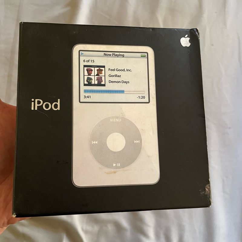 Apple Ipod Classic 30gb Branco + Caixa + Cabo | Apple Usado