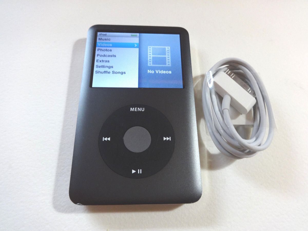 ◎Apple iPod classic 120GB Black MB565J/A 元箱あり ジャンク