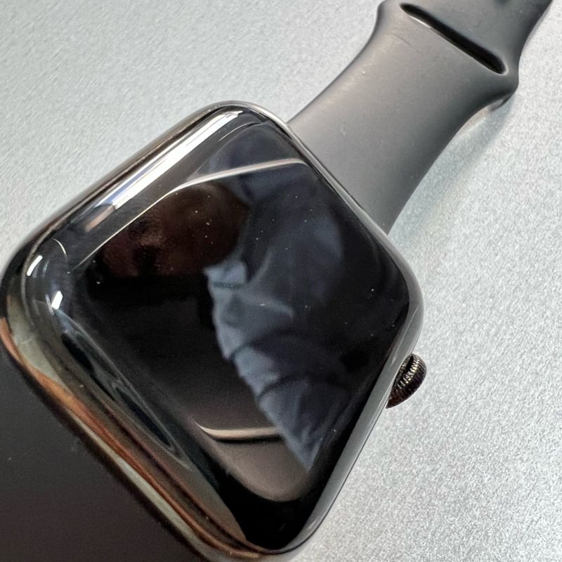 Apple Watch Stainless Steel &Amp; Ceramic Case 44mm Apple
