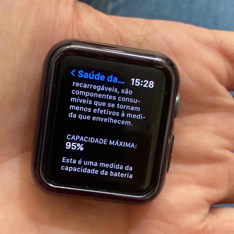 Relógio apple watch series 3 cheap nike 38mm