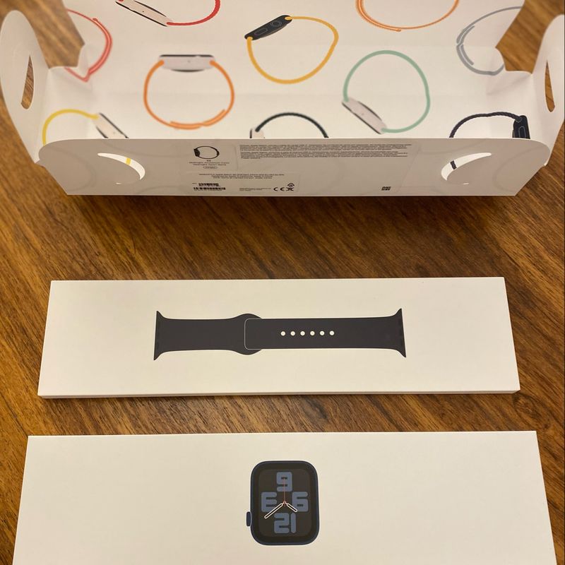 Apple Watch Se 44mm, Relógio Masculino Apple Nunca Usado 87357292