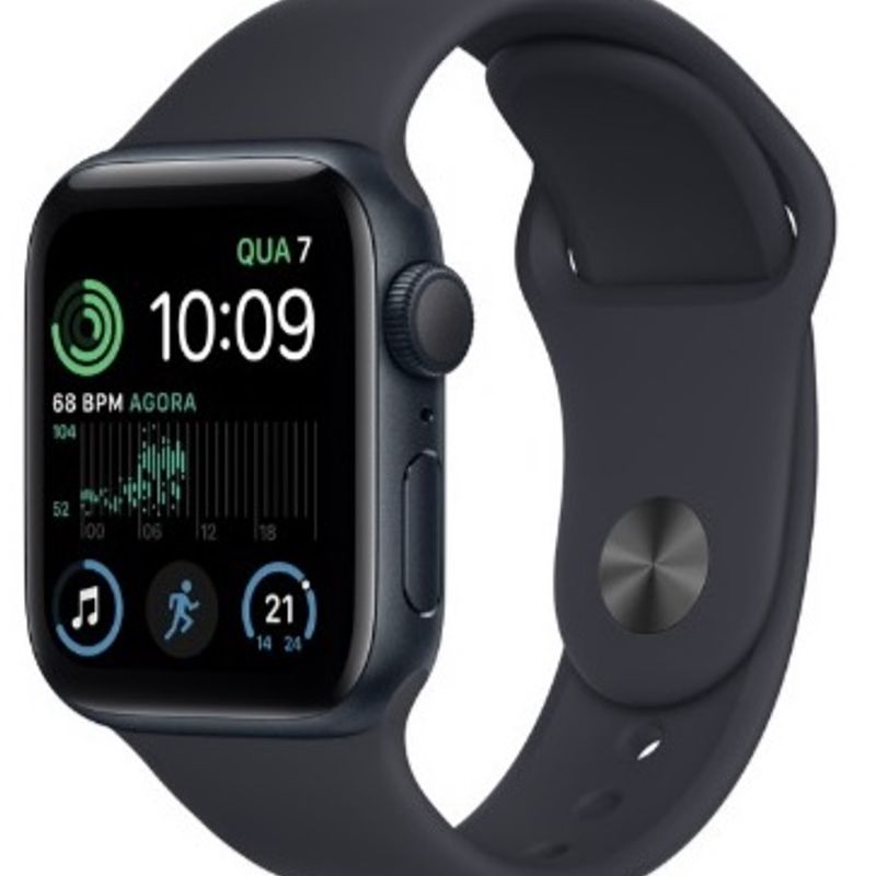 Apple Watch Se 44mm, Relógio Masculino Apple Nunca Usado 87357292