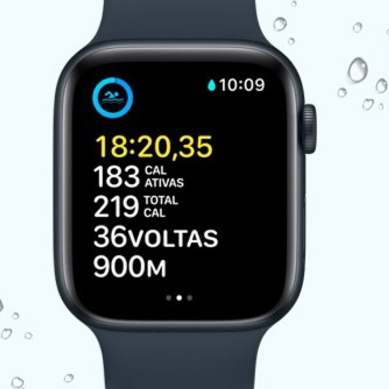 Apple Watch Se 44mm, Relógio Masculino Apple Nunca Usado 87357292