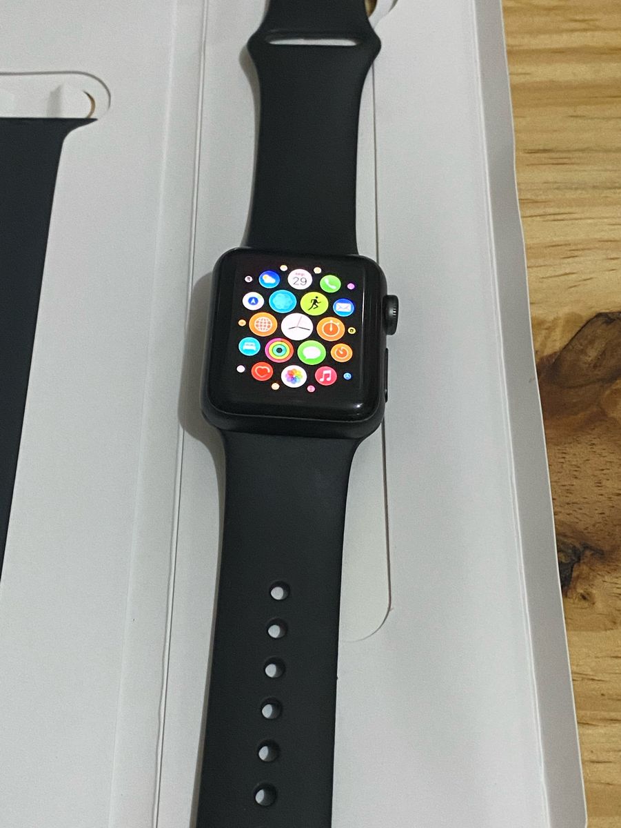 relogio apple watch serie 3 38mm usado