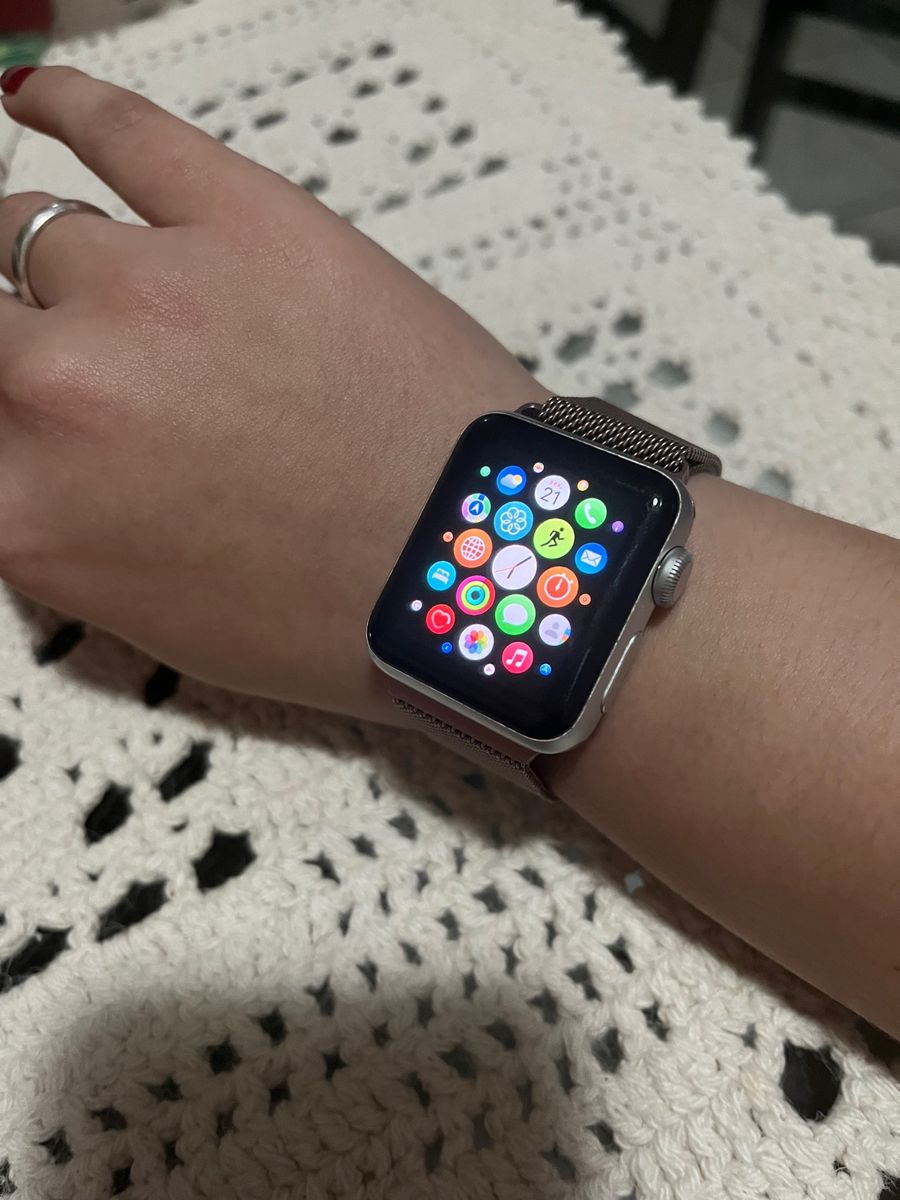 Apple Watch Series 3 38mm  Item Info & Eletro Apple Usado