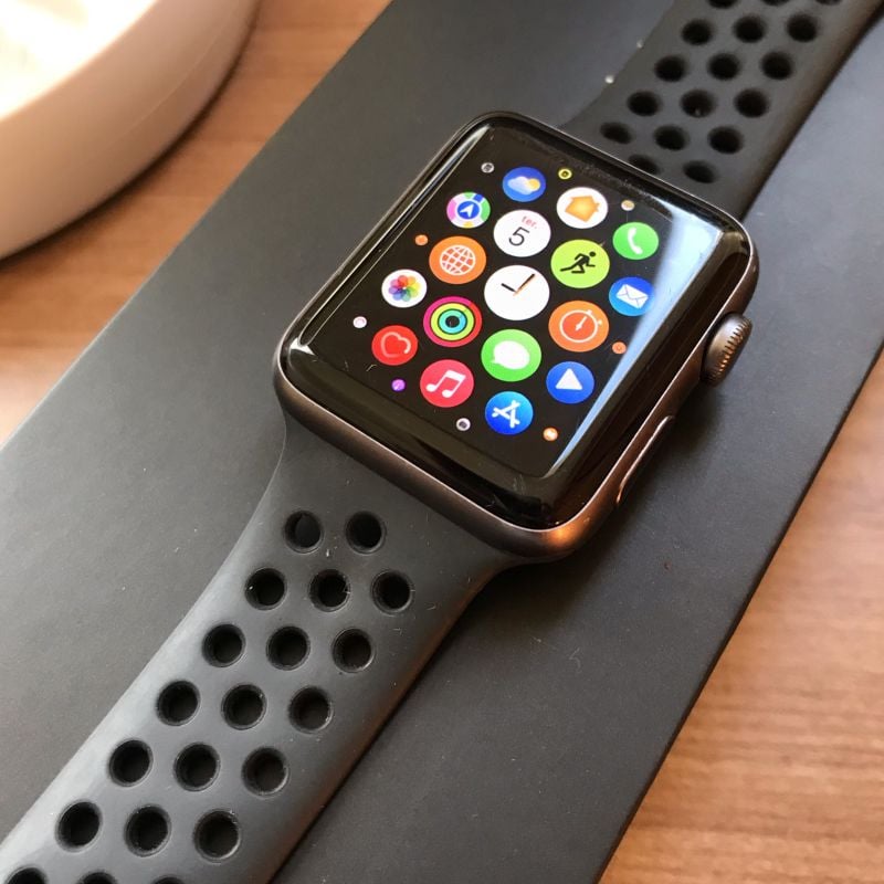 Nike series 3 apple watch sales 42mm