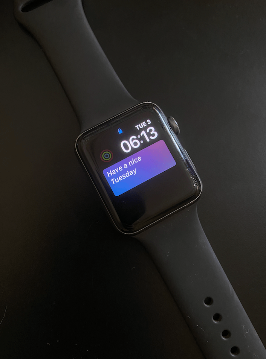 Apple Watch Series 3 (Gps) 42 Mm Cinza Espacial | Relógio