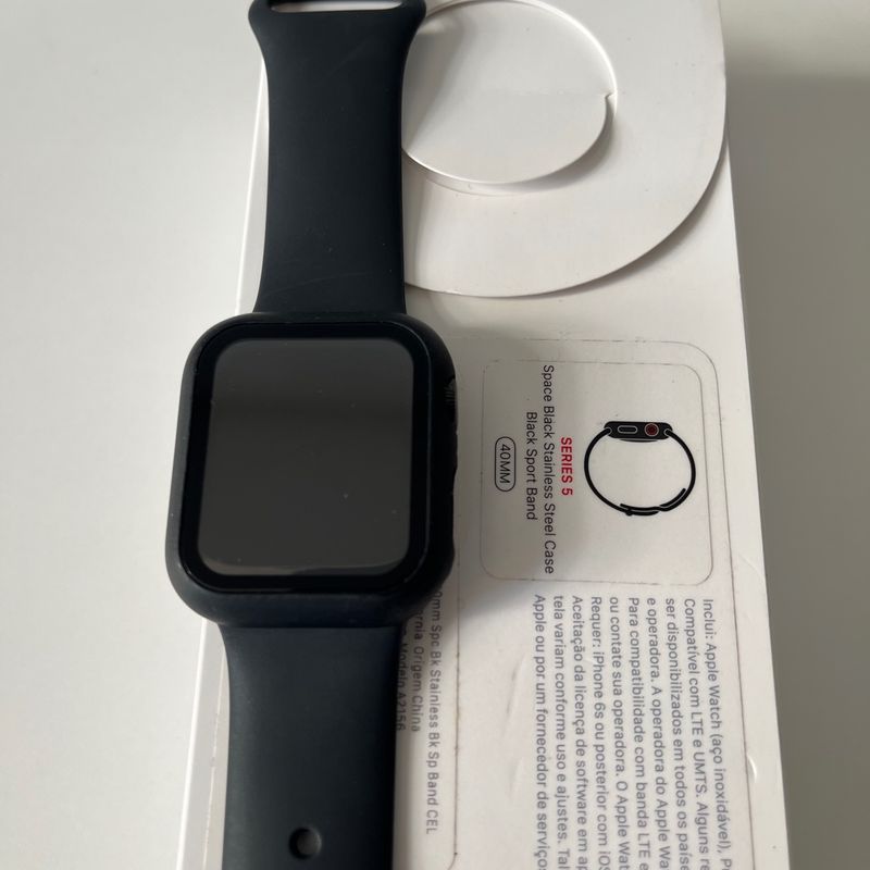 Apple Watch Series 5 (Gps + Cellular) 40mm - Caixa Aço Inoxidável
