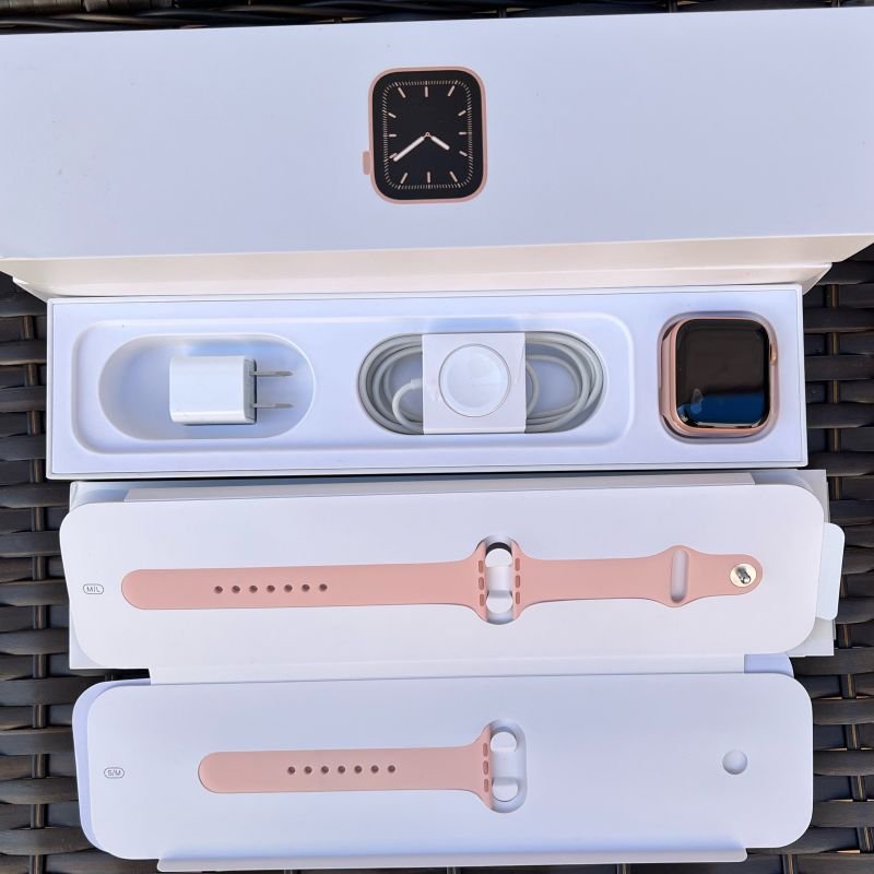 Relógio Apple Watch Series 5 Ou Original Na Caixa Completo | Relógio  Feminino Apple Usado 81527887 | enjoei