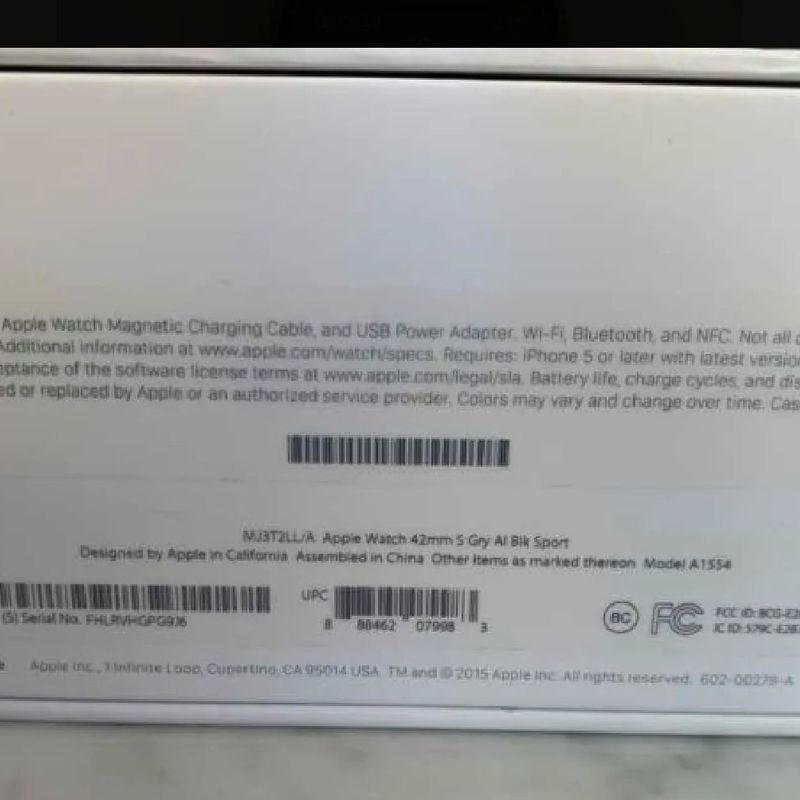 Apple watch modelo online a1554 precio