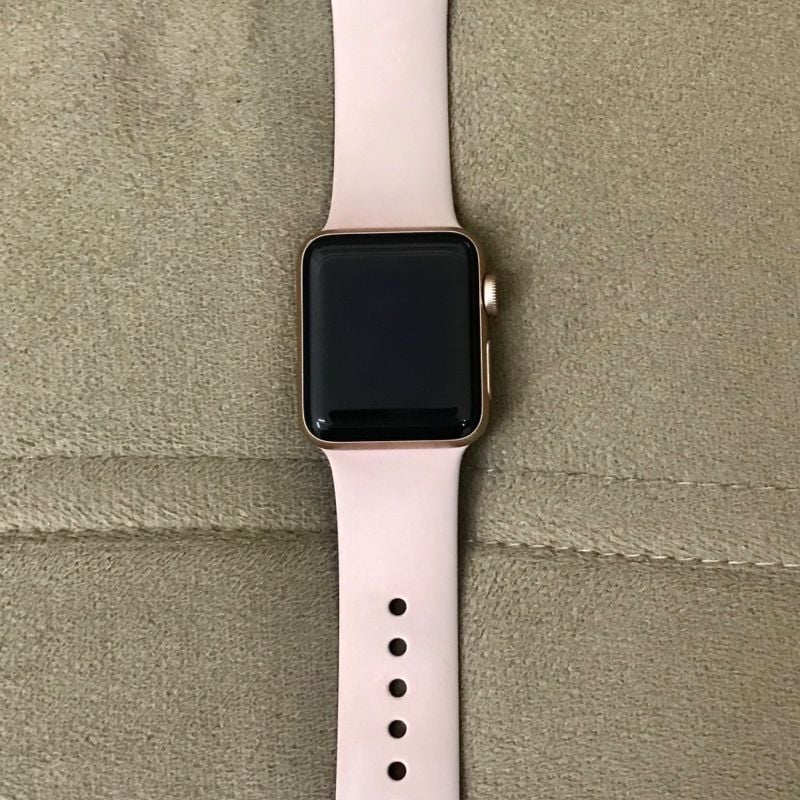 Apple Watch Usado Series 3 38mm Gold Rose. Rel gio Feminino Apple Usado 36347811 enjoei