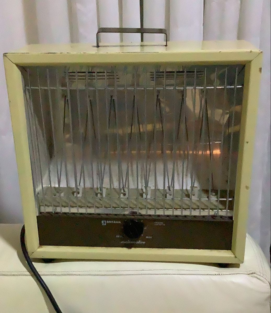 Aquecedor Britânia Automático Rosablue | Produto Vintage e Retro ...