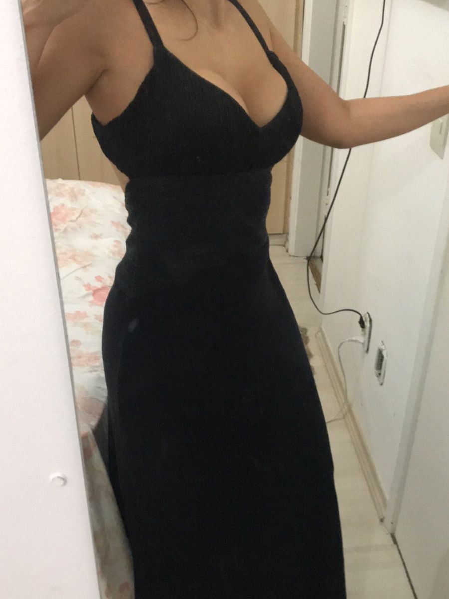 vestido de festa basico