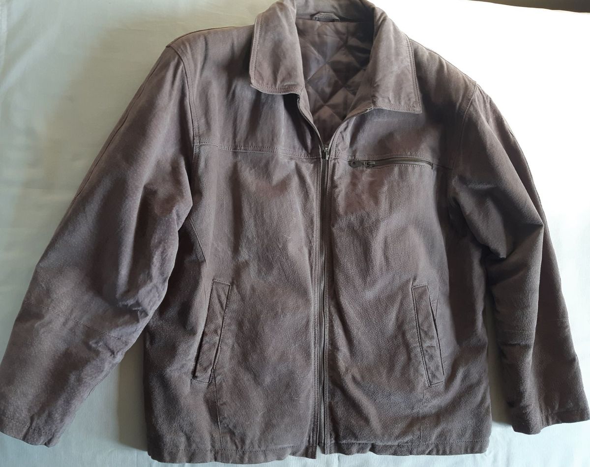 jaqueta de couro com capuz tng