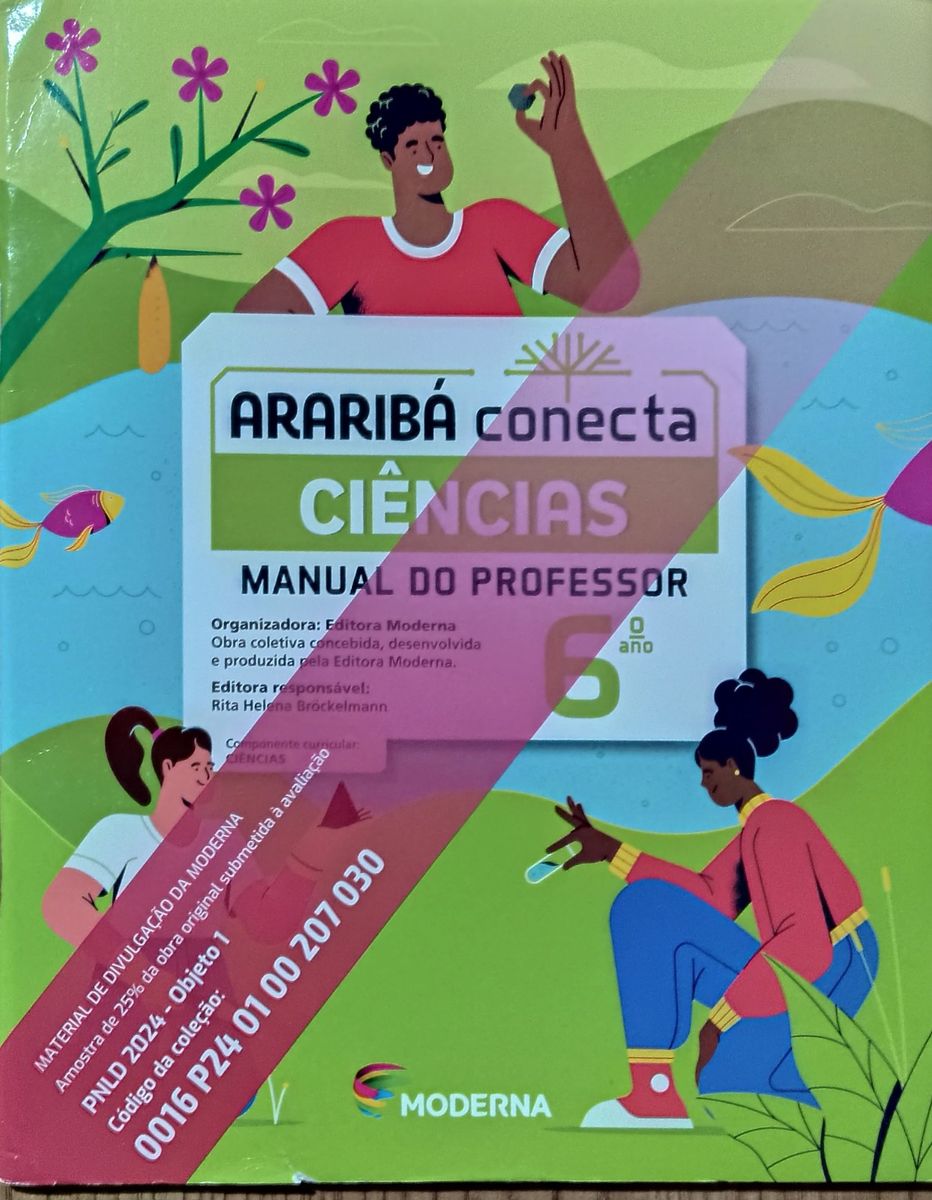 Arariba Conecta Ciencias 6ºano | Livro Moderna Usado 107688965 | enjoei