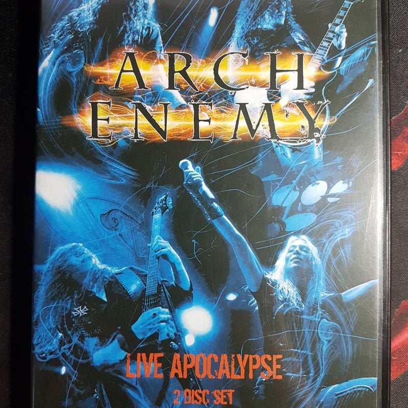 Arch Enemy - Live Apocalypse - Dvd Duplo | Hellion Records Usado