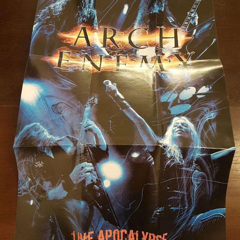 Arch Enemy - Live Apocalypse - Dvd Duplo | Hellion Records Usado
