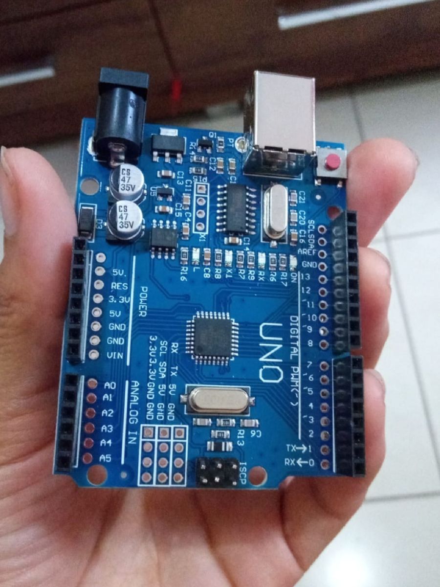 Arduíno Uno Smd (acompanha Cabo) | Item Info & Eletro Arduíno Uno Usado ...