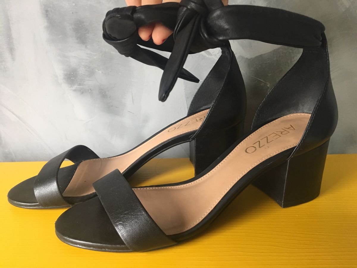 sandalia arezzo isabelli salto bloco