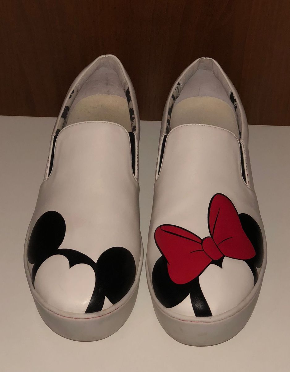 tenis mickey feminino