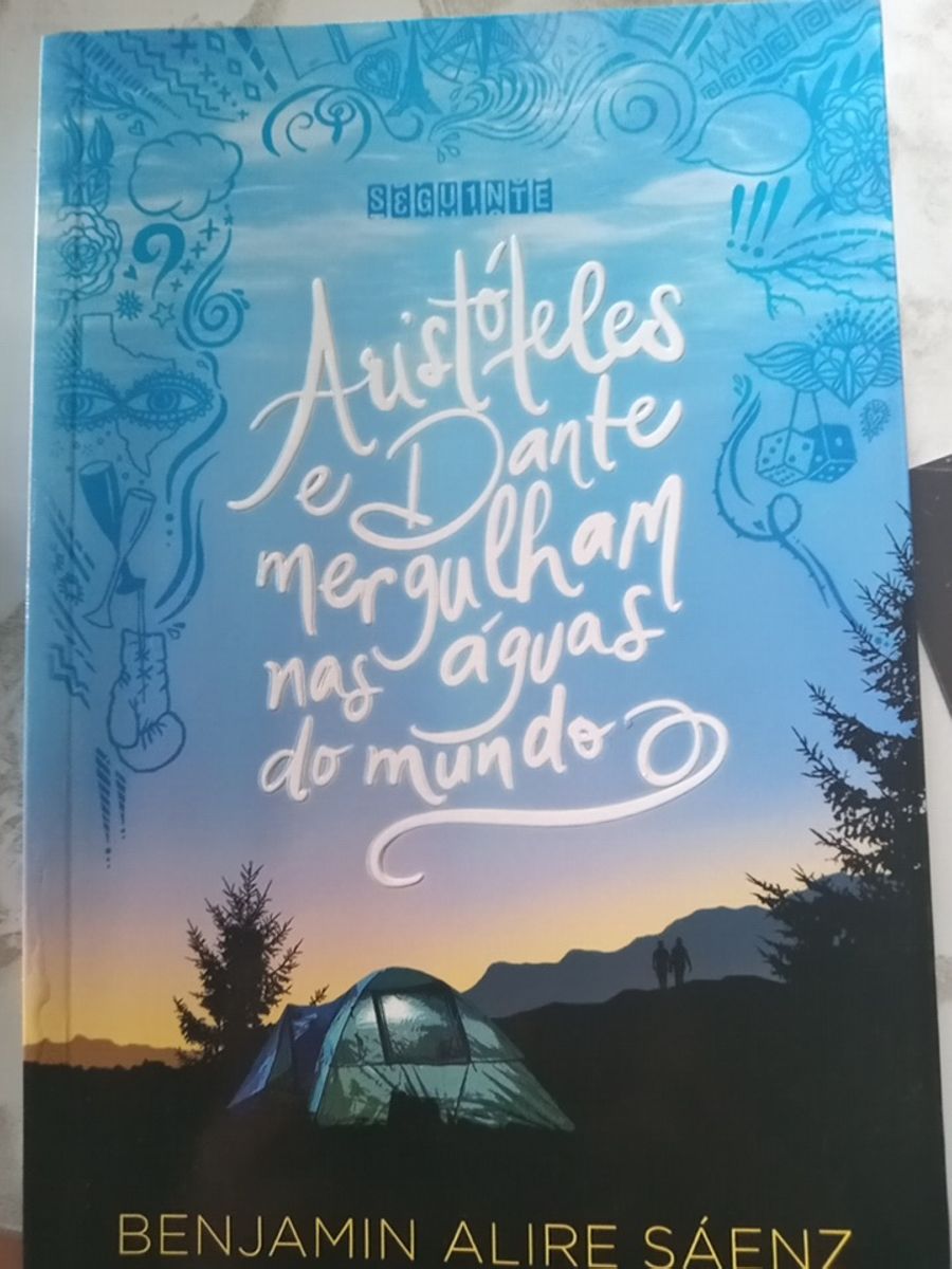 Aristóteles e Dante, Mergulham Nas Águas do Mundo Livro Companhia Das Letras Usado 84310846