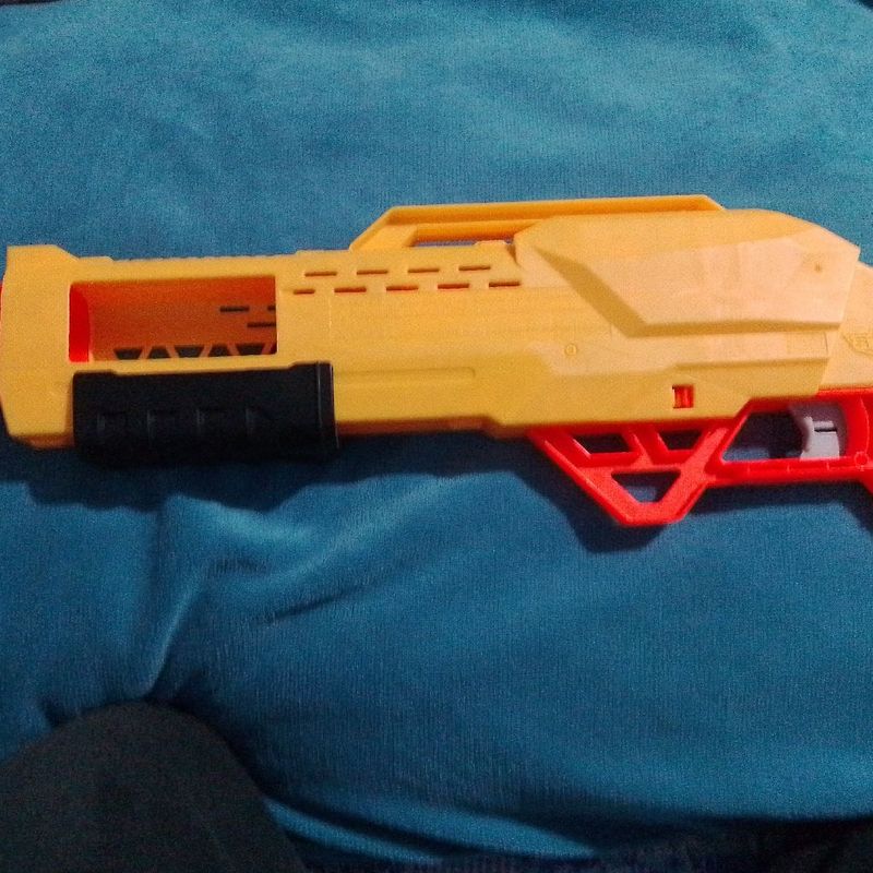 Arma Nerf Alpha Strike Blaster Mão Ilustração Vetorial Brinquedos