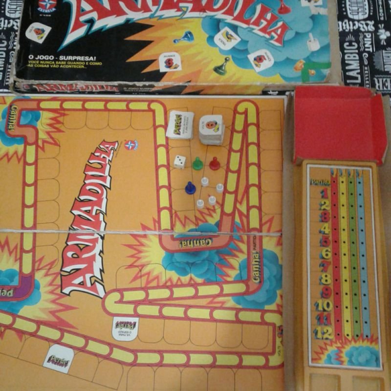 Jogo de Tabuleiro Armadilha - Estrela - nivalmix