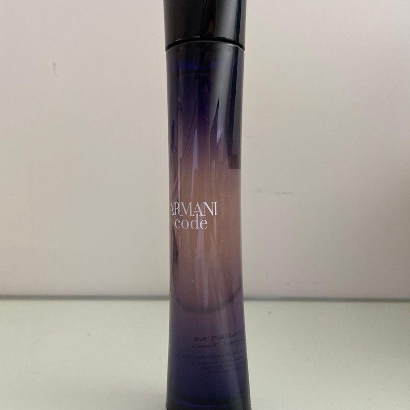 Armani Code 75ml Perfume Feminino Giorgio Armani Usado 96610550