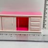 miniatura armário cozinha brinquedo usado - miniaturas 