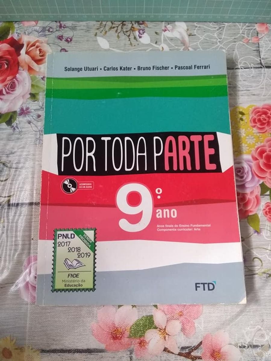 Arte por Toda Parte 9º Ano Solange Utuari 1ª Edição | Livro Ftd Usado ...