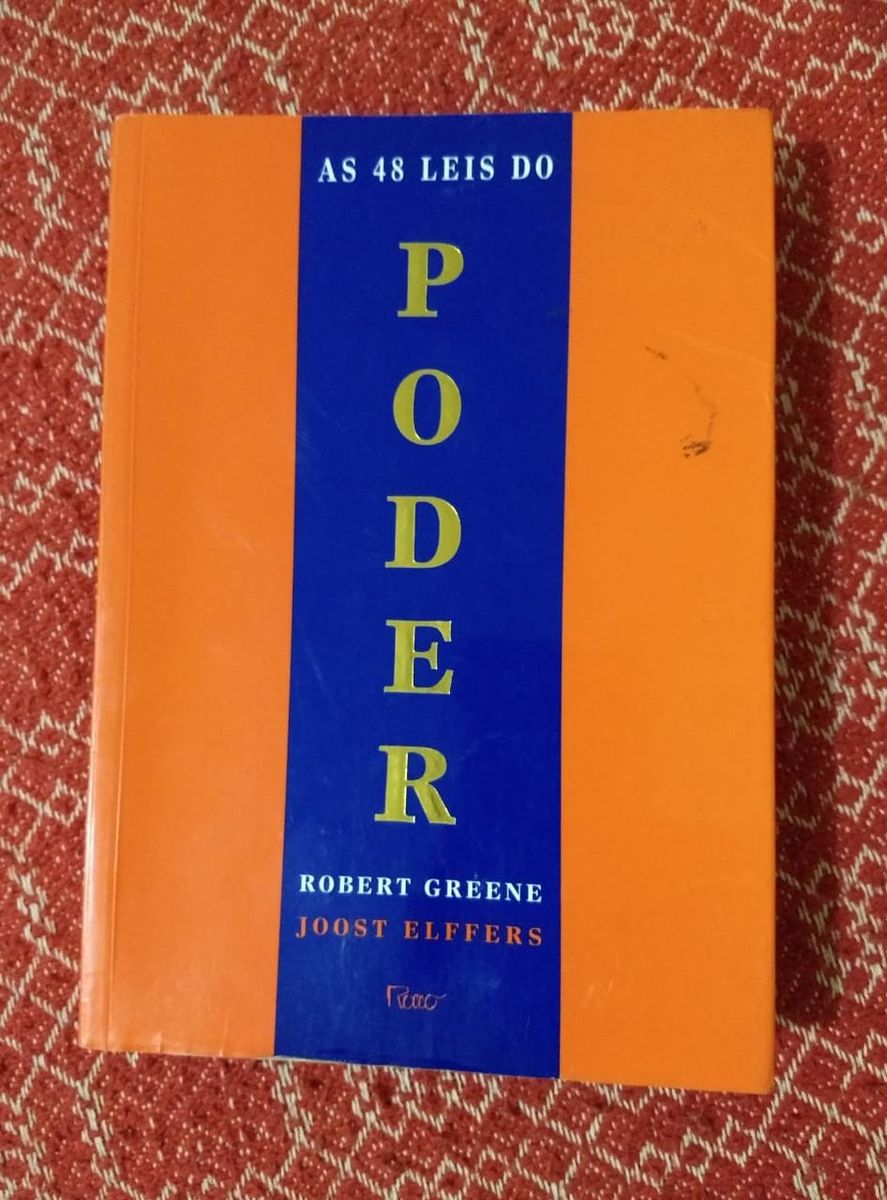 As 48 Leis do Poder - Robert Greene | Livro Rocco Usado 45943984 | enjoei