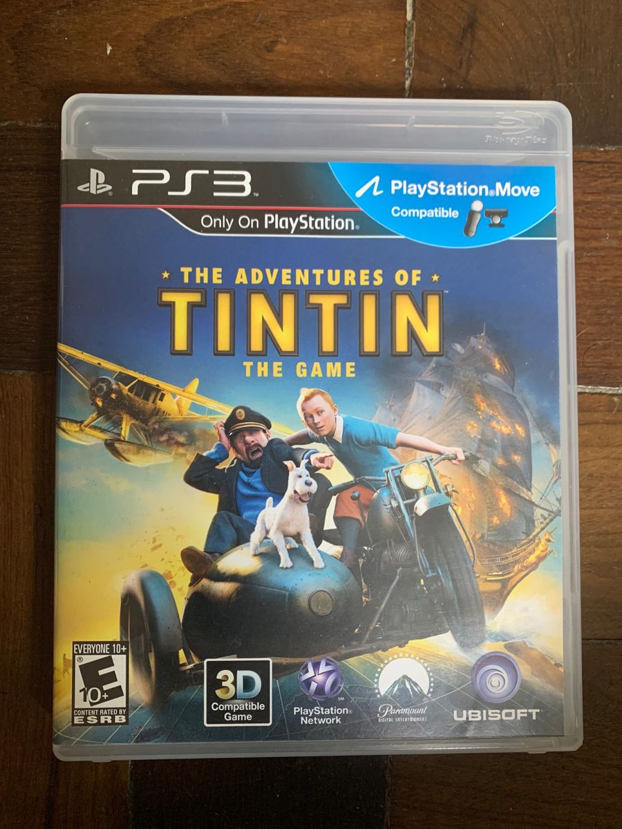 As Aventuras de Tintin - Ps3, Jogo de Videogame Ubisoft Usado 90886560